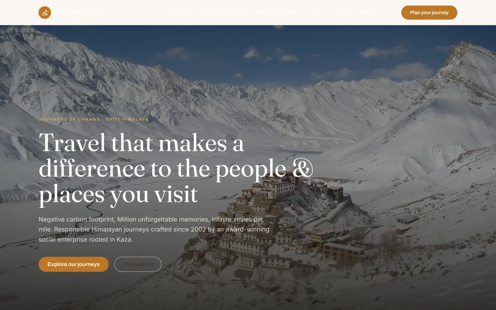 Spiti Ecosphere — homepage