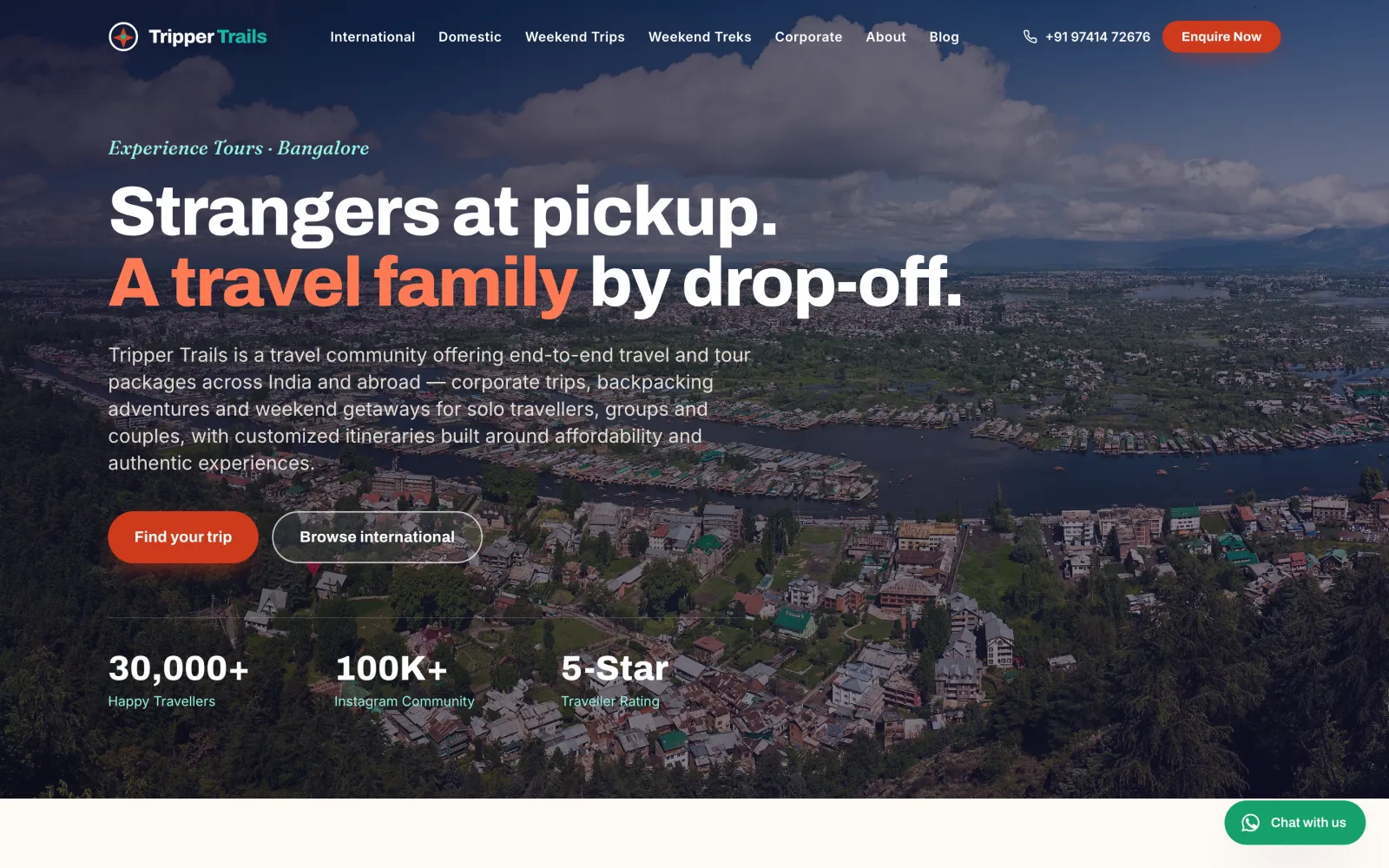 Tripper Trails — homepage